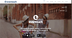 Desktop Screenshot of evertouchcontacts.com